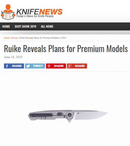 KNIFENEWS REPORTS THE NEW TITANIUM SERIES